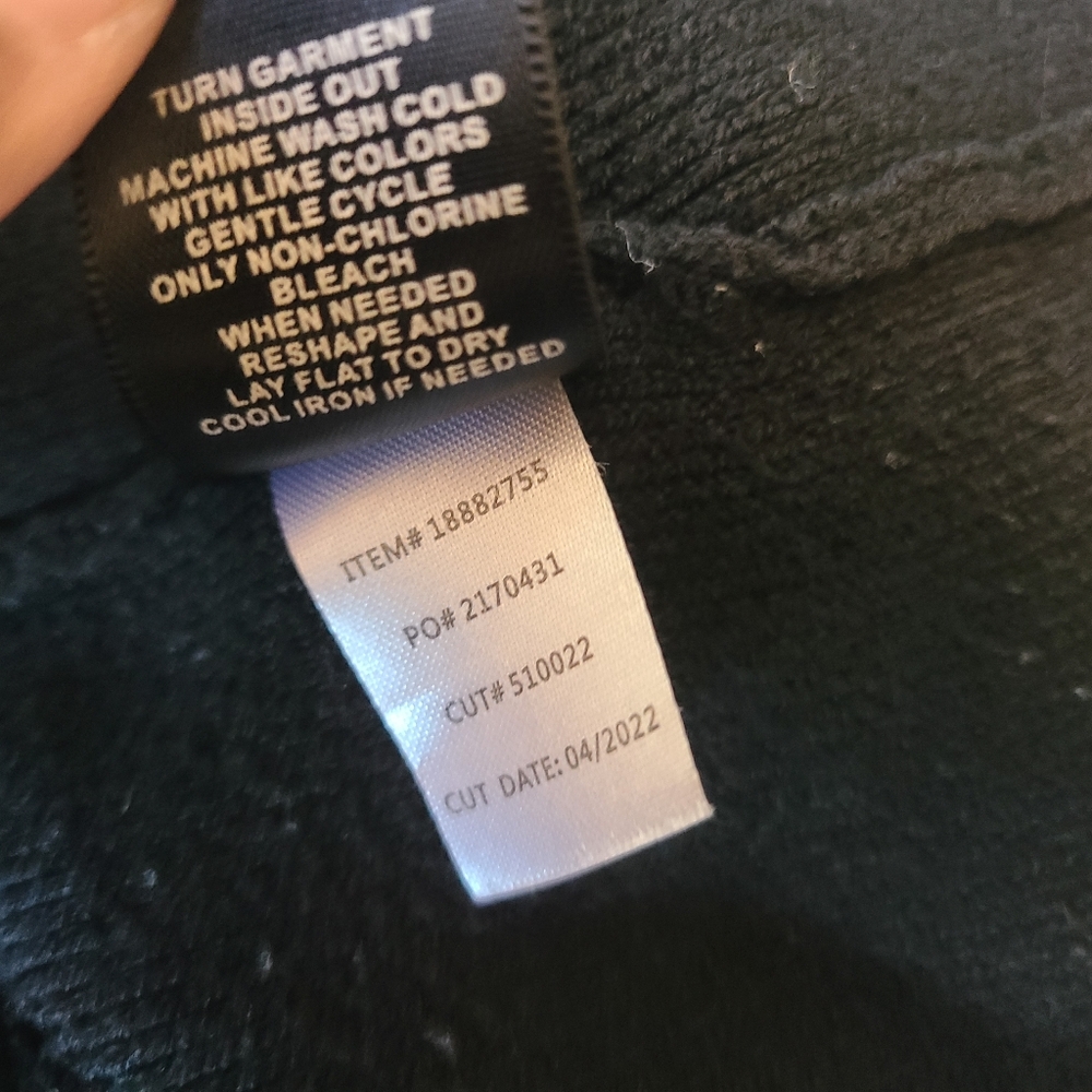 Torrid Black Cardigan Sweater With Hoodie Pluz Size 3XL 4XL - Picture 8 of 8